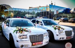 Авто на свадьбу - кортеж из двух Chrysler 300C
