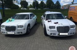 Авто на свадьбу - кортеж из двух Chrysler 300C
